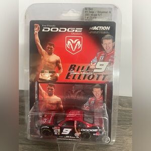 New Bill Elliott #9 Dodge Muhammad Ali 2001 Intrepid Limited Edition 1:64 Car